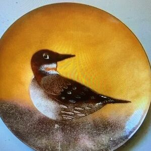 Home‎ decor - decorative bird plate